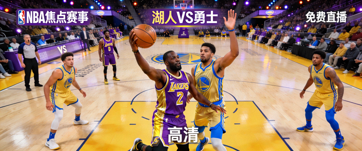 NBA焦点赛事湖人队对阵勇士队免费直播高清画面